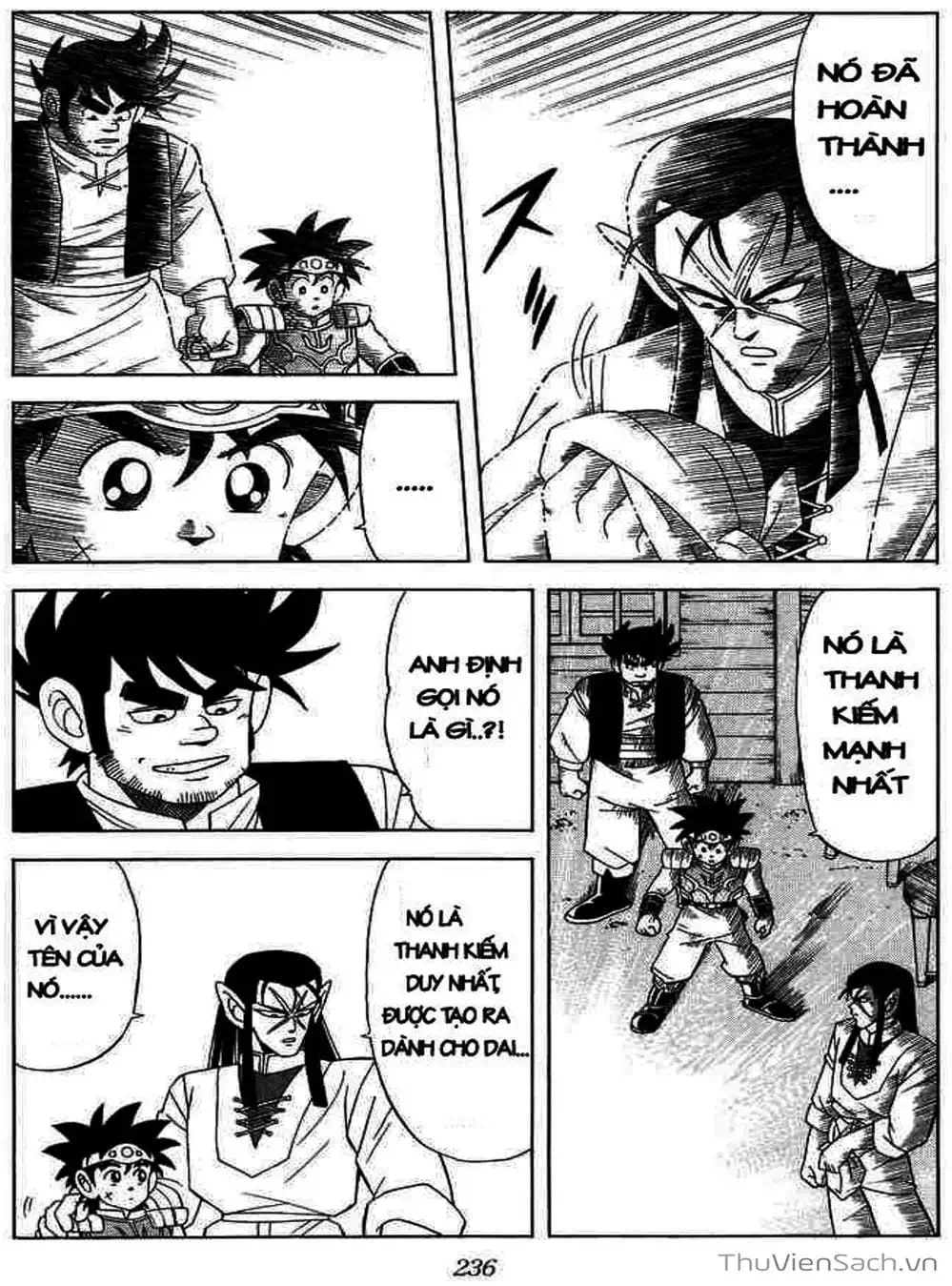 Truyện Tranh Dấu Ấn Rồng Thiêng - Dragon Quest trang 4