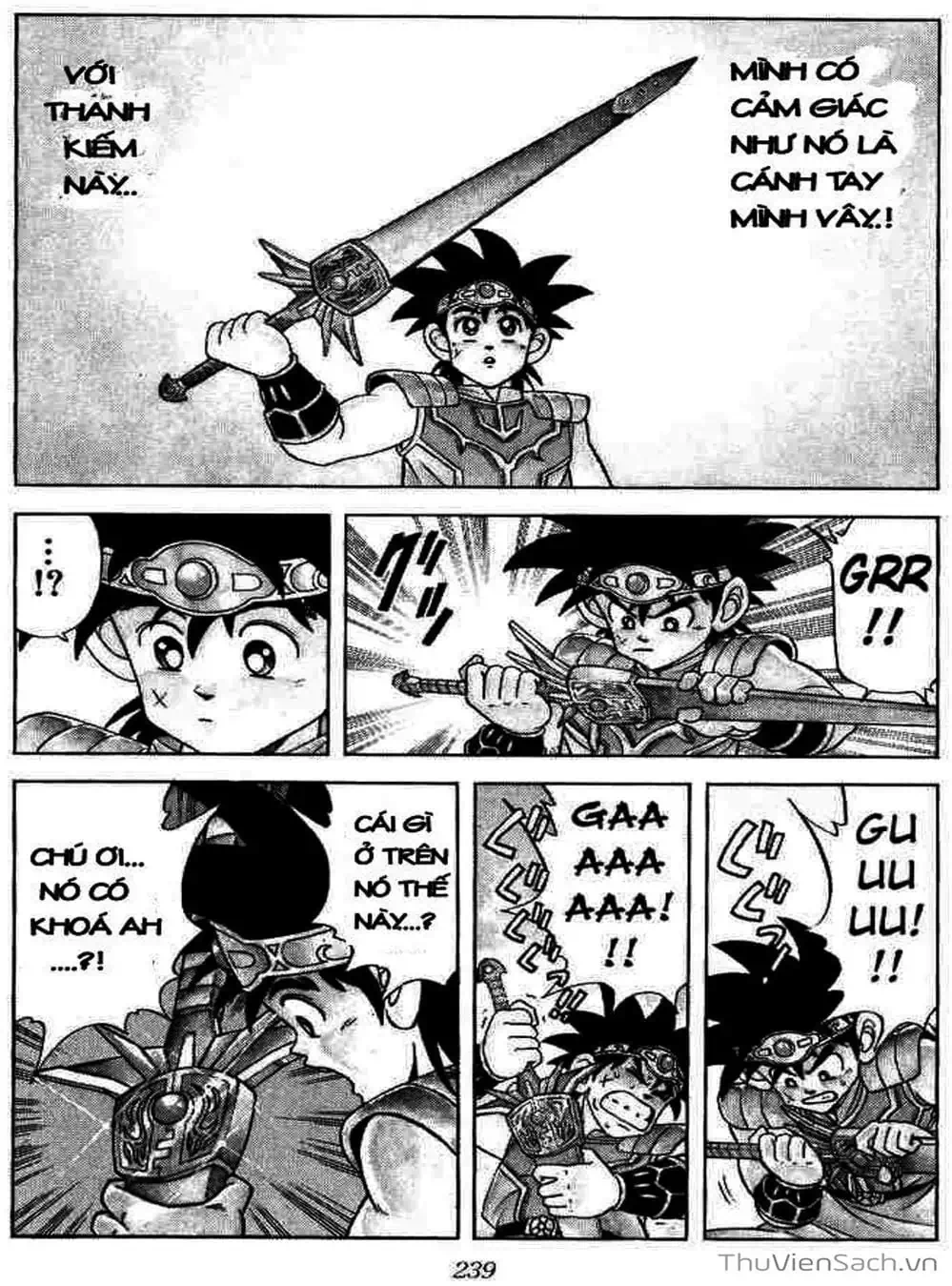 Truyện Tranh Dấu Ấn Rồng Thiêng - Dragon Quest trang 4