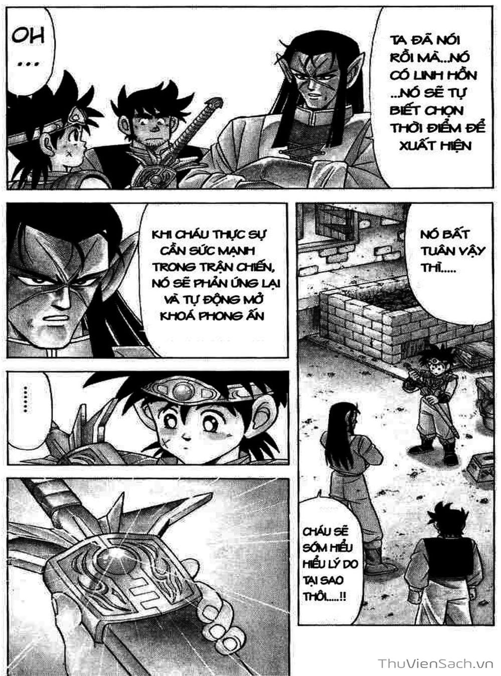 Truyện Tranh Dấu Ấn Rồng Thiêng - Dragon Quest trang 4