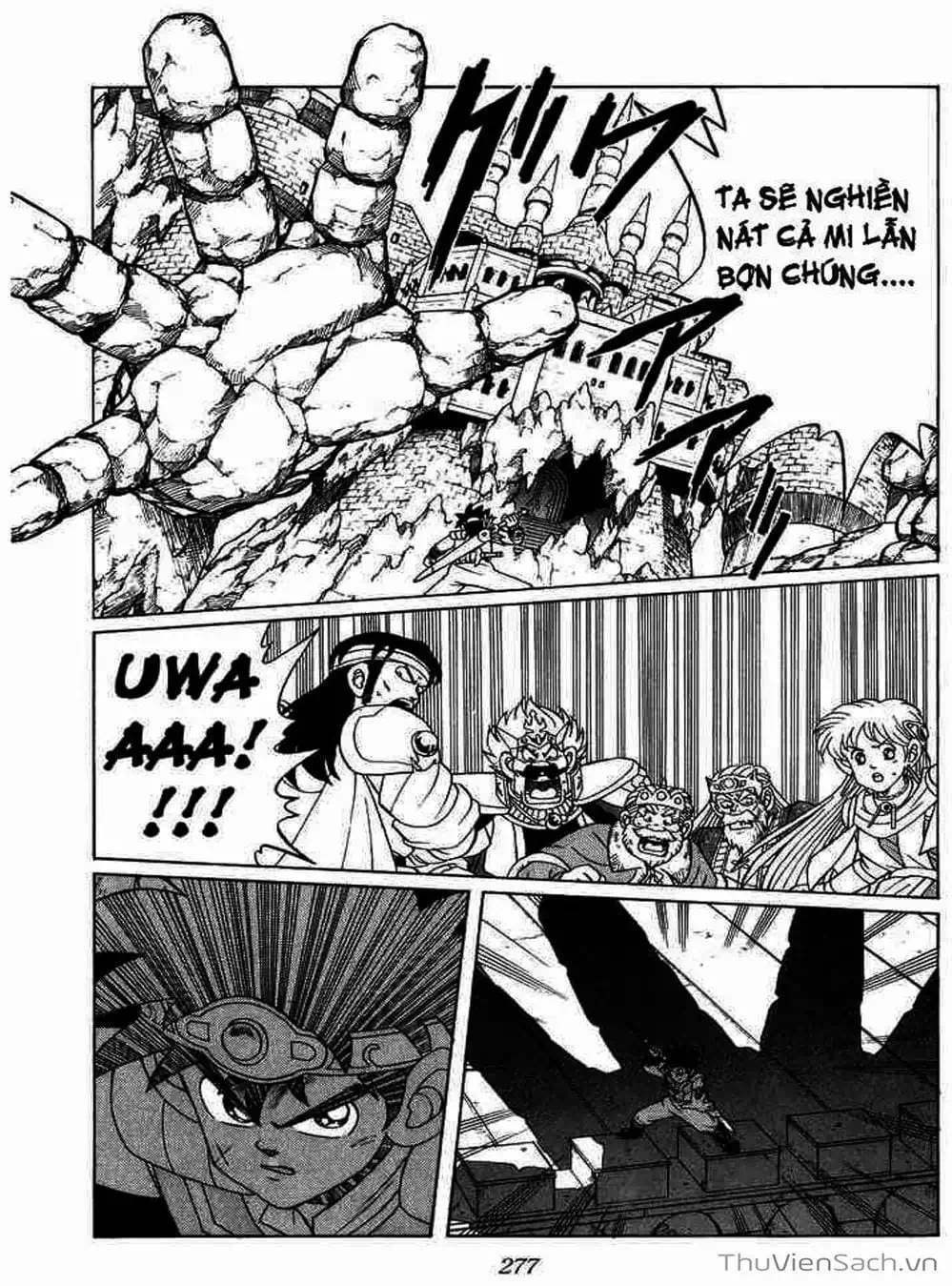 Truyện Tranh Dấu Ấn Rồng Thiêng - Dragon Quest trang 4