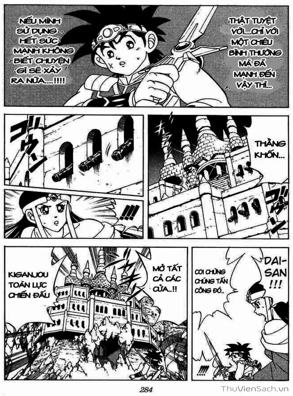 Truyện Tranh Dấu Ấn Rồng Thiêng - Dragon Quest trang 4