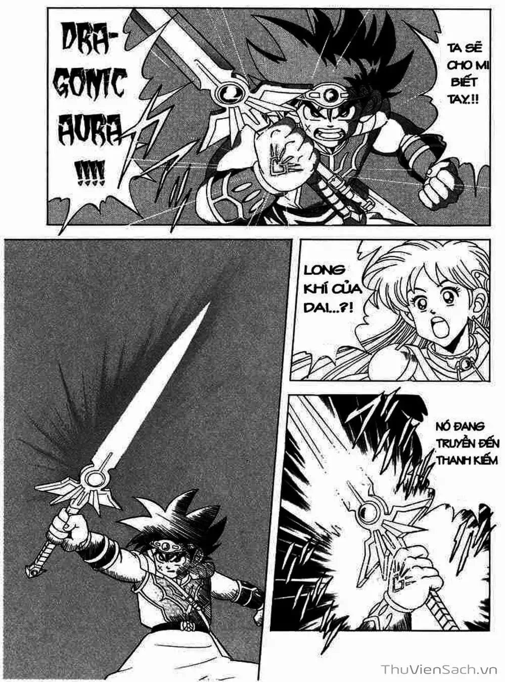 Truyện Tranh Dấu Ấn Rồng Thiêng - Dragon Quest trang 4
