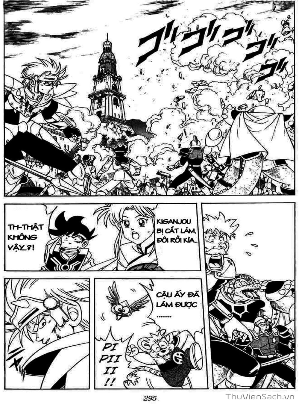 Truyện Tranh Dấu Ấn Rồng Thiêng - Dragon Quest trang 4