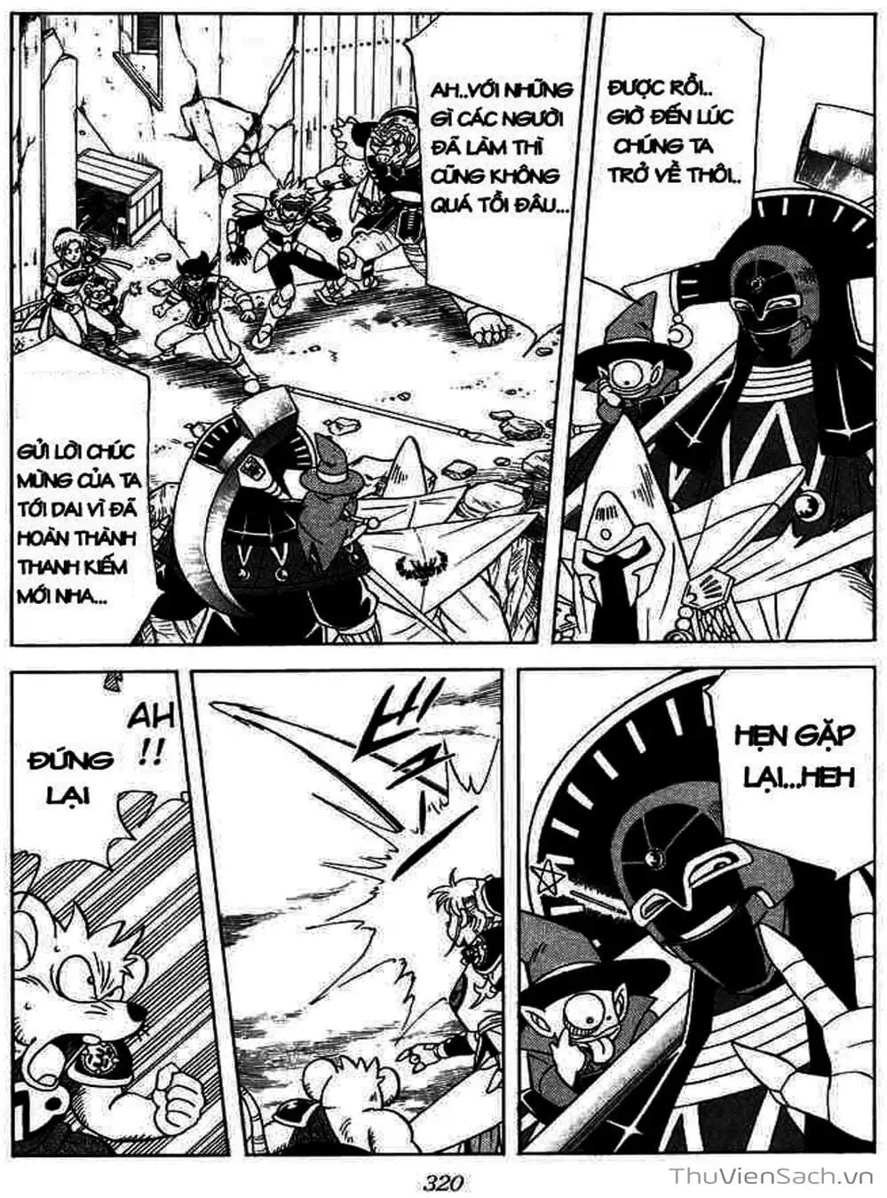 Truyện Tranh Dấu Ấn Rồng Thiêng - Dragon Quest trang 4