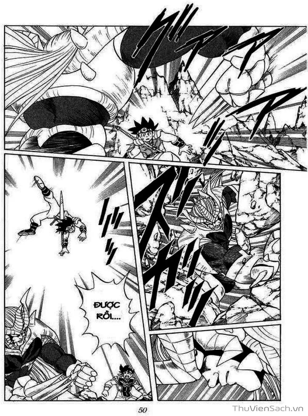 Truyện Tranh Dấu Ấn Rồng Thiêng - Dragon Quest trang 4