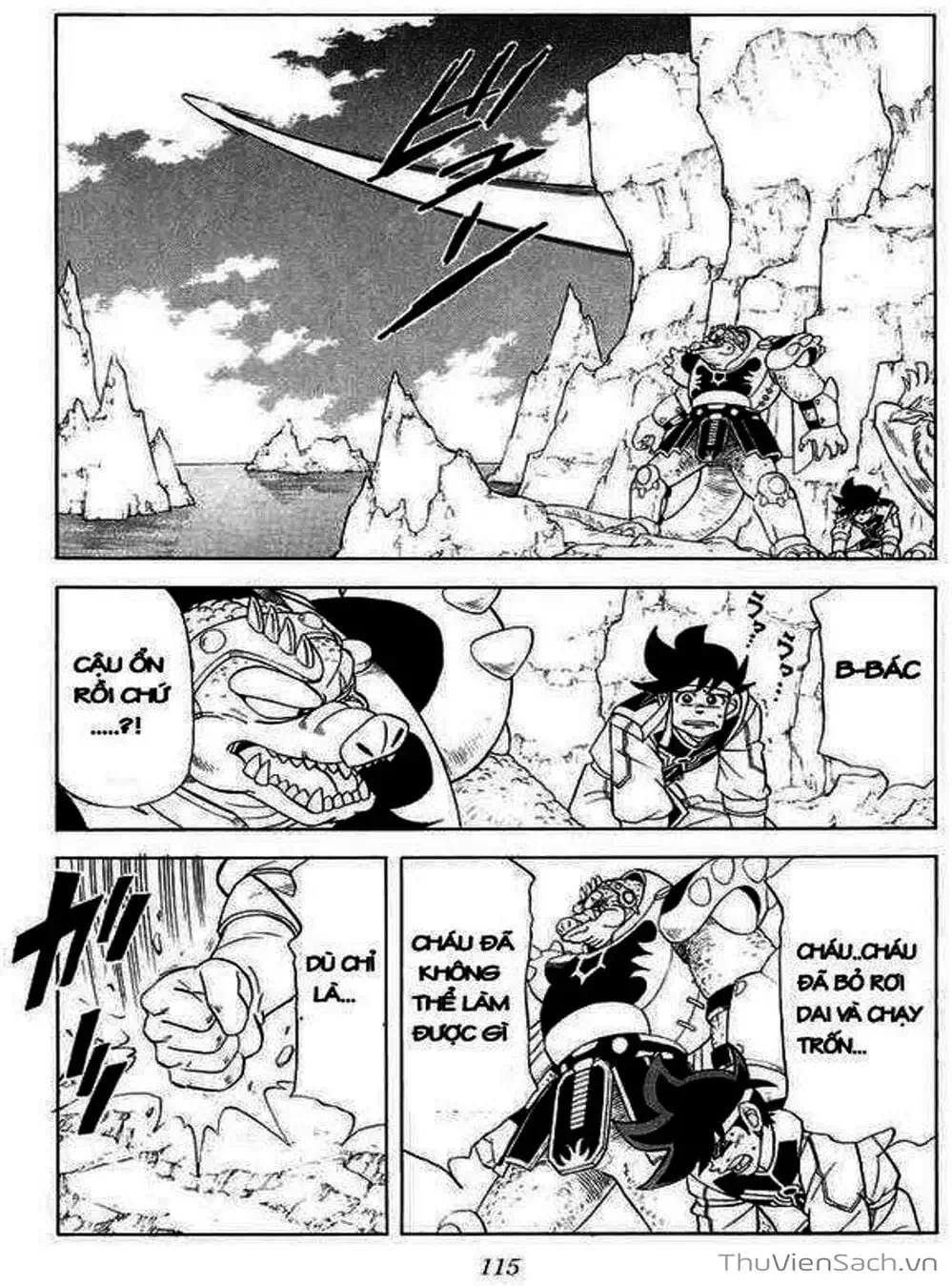 Truyện Tranh Dấu Ấn Rồng Thiêng - Dragon Quest trang 4