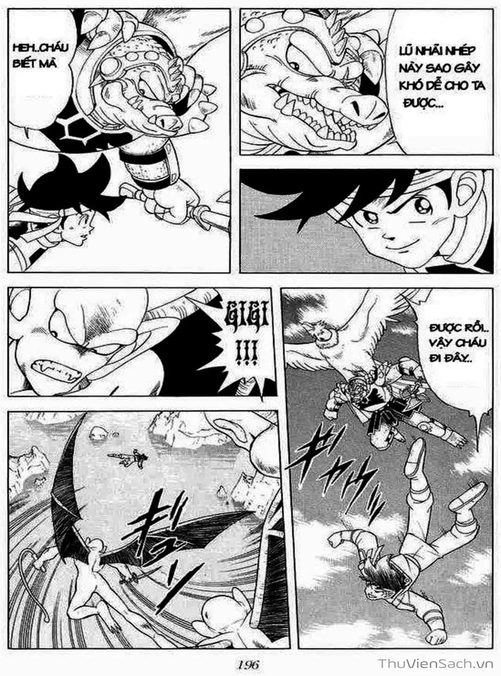 Truyện Tranh Dấu Ấn Rồng Thiêng - Dragon Quest trang 4