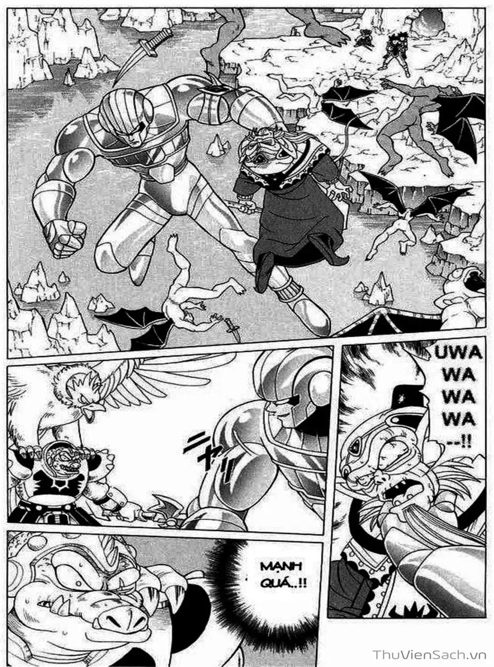 Truyện Tranh Dấu Ấn Rồng Thiêng - Dragon Quest trang 4