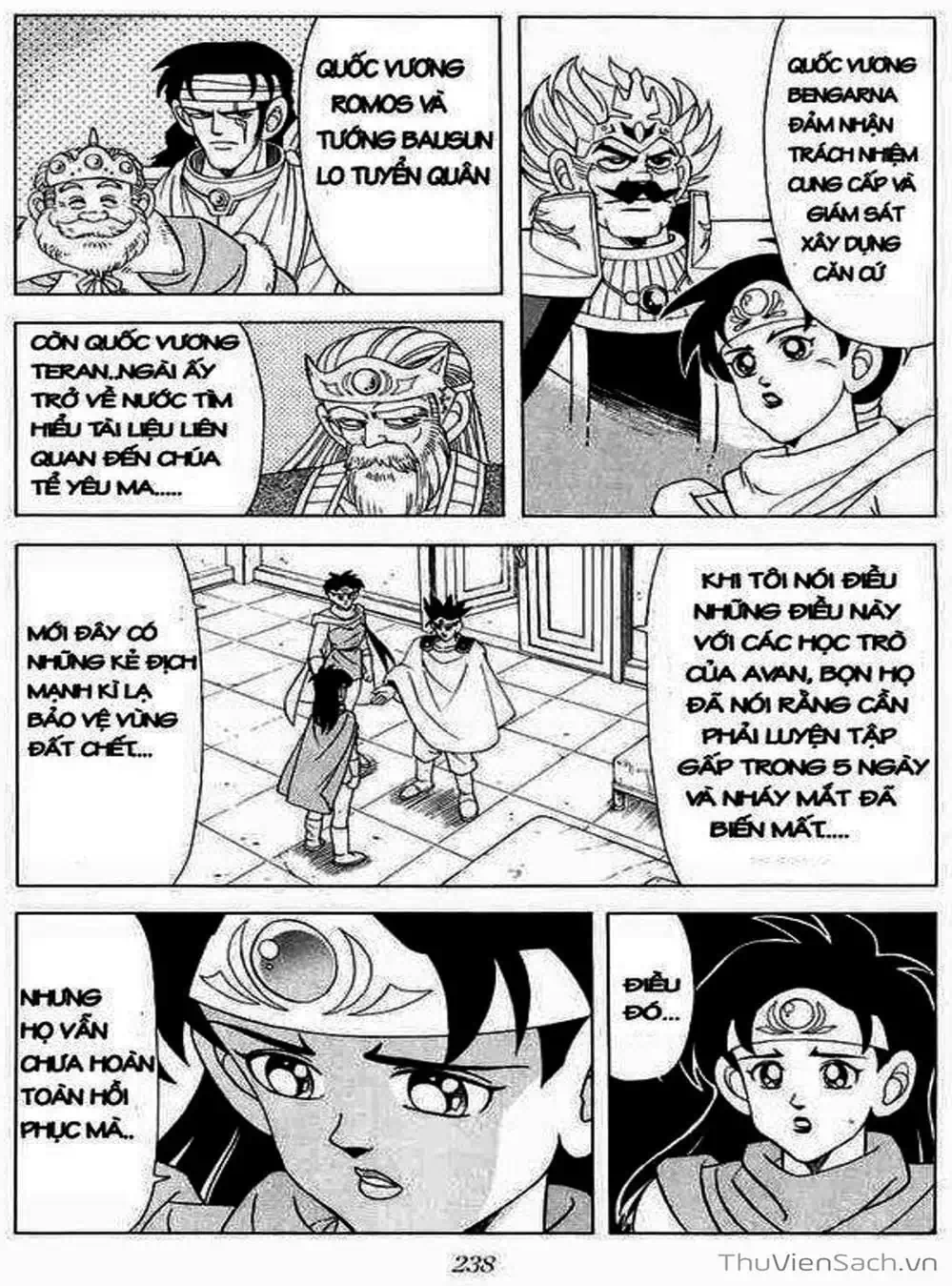 Truyện Tranh Dấu Ấn Rồng Thiêng - Dragon Quest trang 4