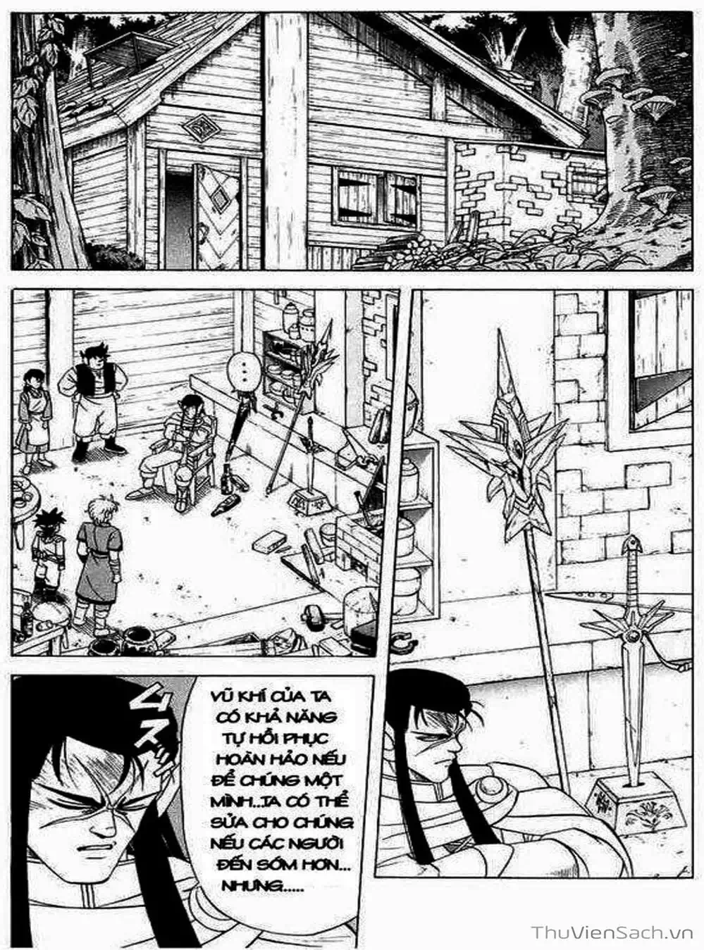 Truyện Tranh Dấu Ấn Rồng Thiêng - Dragon Quest trang 4