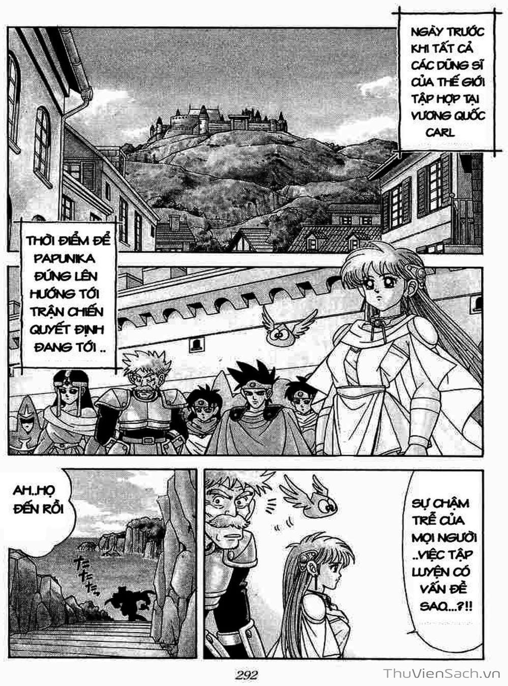 Truyện Tranh Dấu Ấn Rồng Thiêng - Dragon Quest trang 4