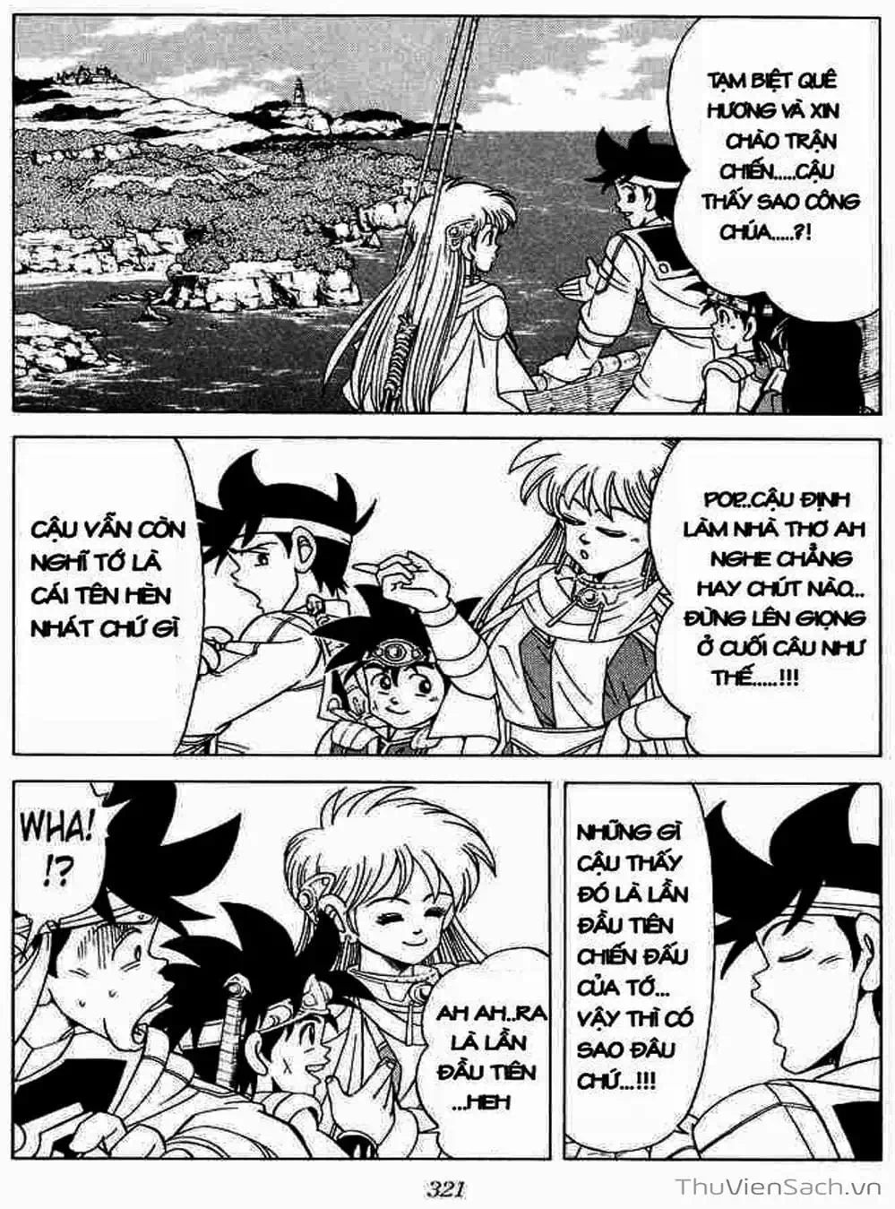 Truyện Tranh Dấu Ấn Rồng Thiêng - Dragon Quest trang 4