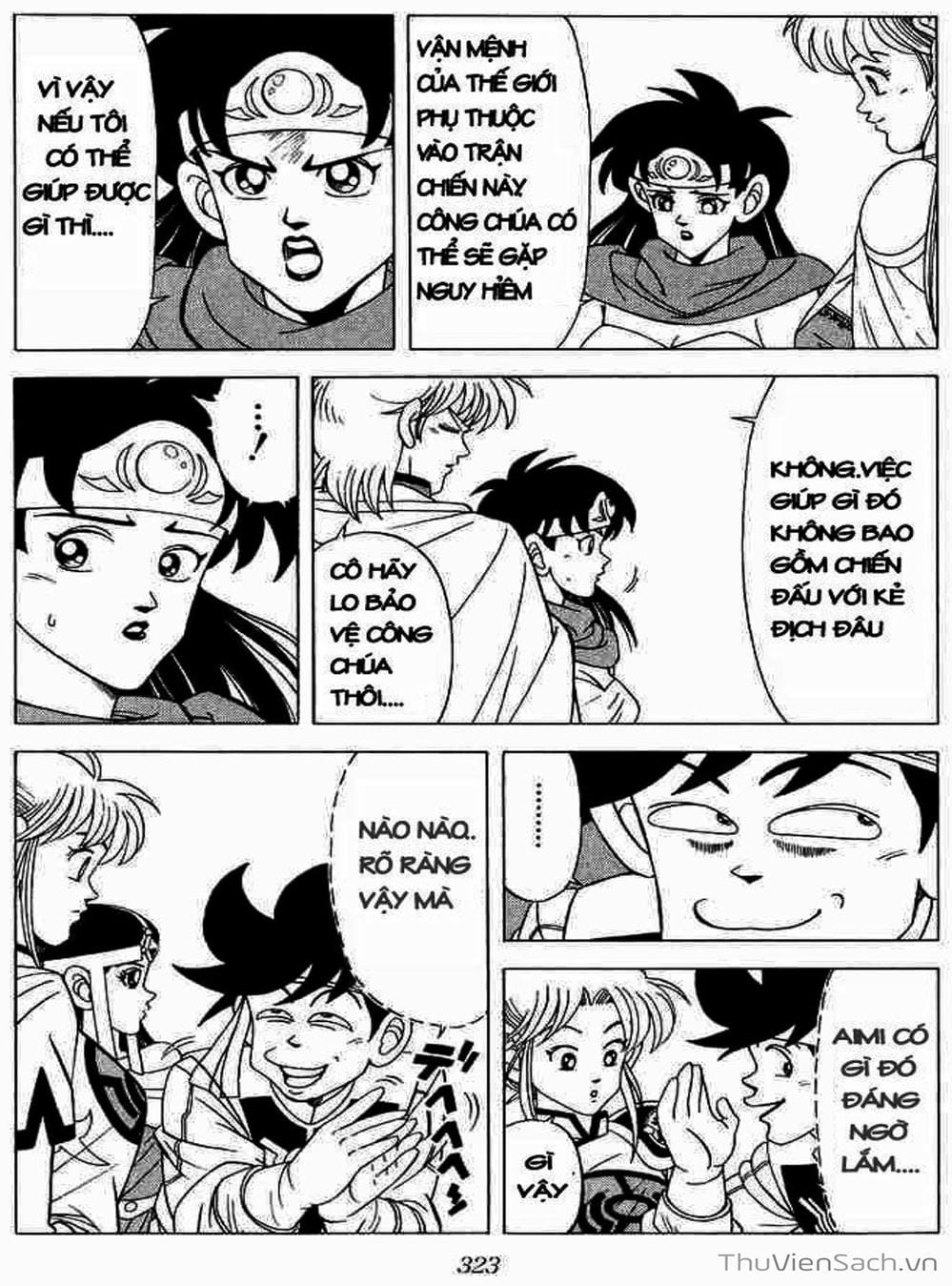 Truyện Tranh Dấu Ấn Rồng Thiêng - Dragon Quest trang 4