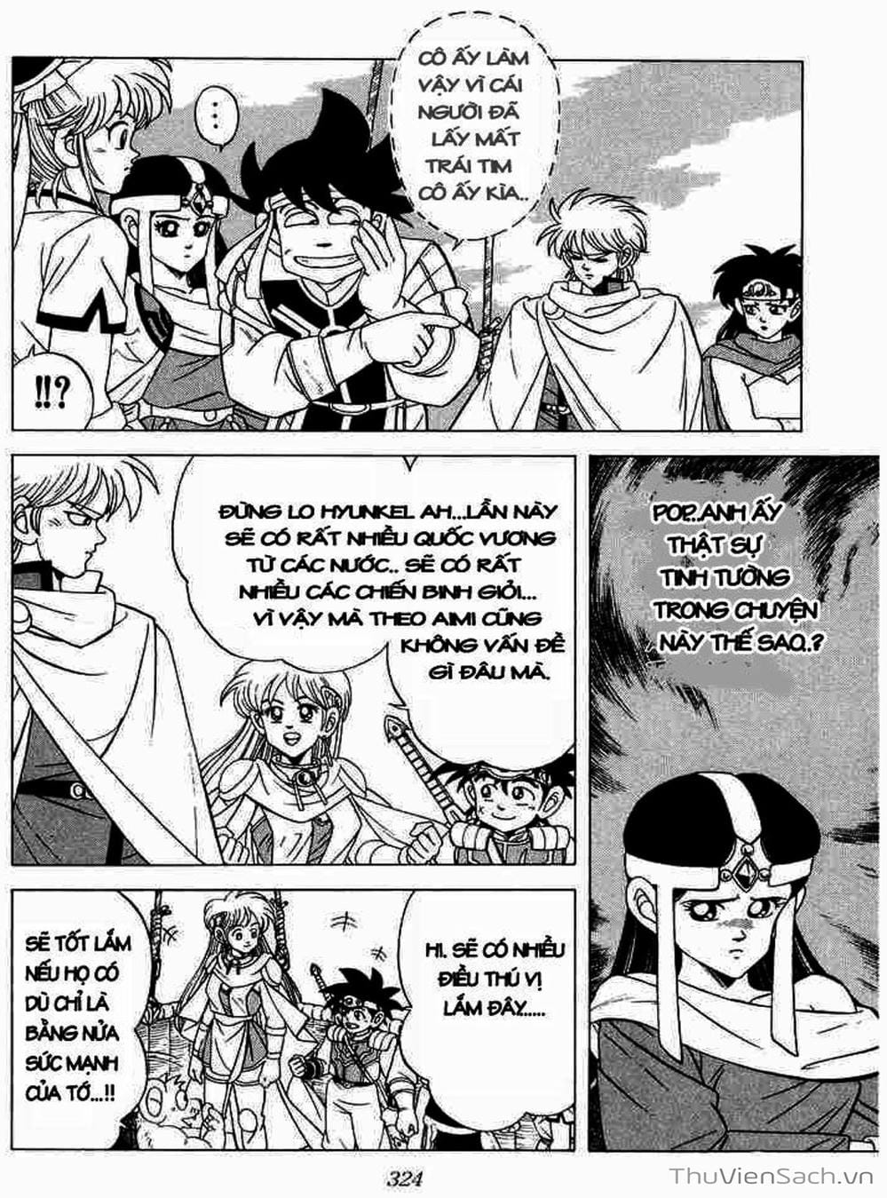 Truyện Tranh Dấu Ấn Rồng Thiêng - Dragon Quest trang 4