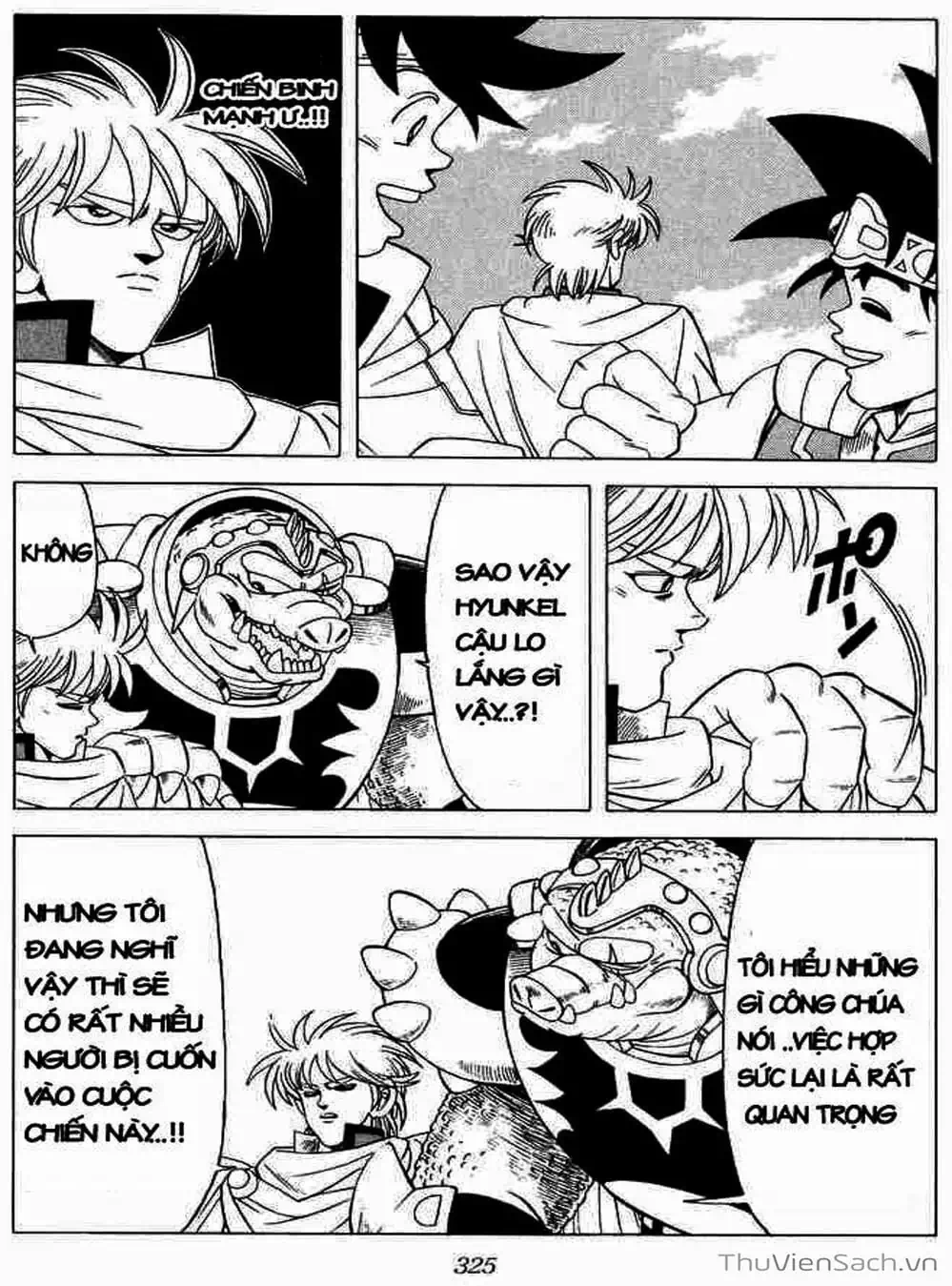 Truyện Tranh Dấu Ấn Rồng Thiêng - Dragon Quest trang 4