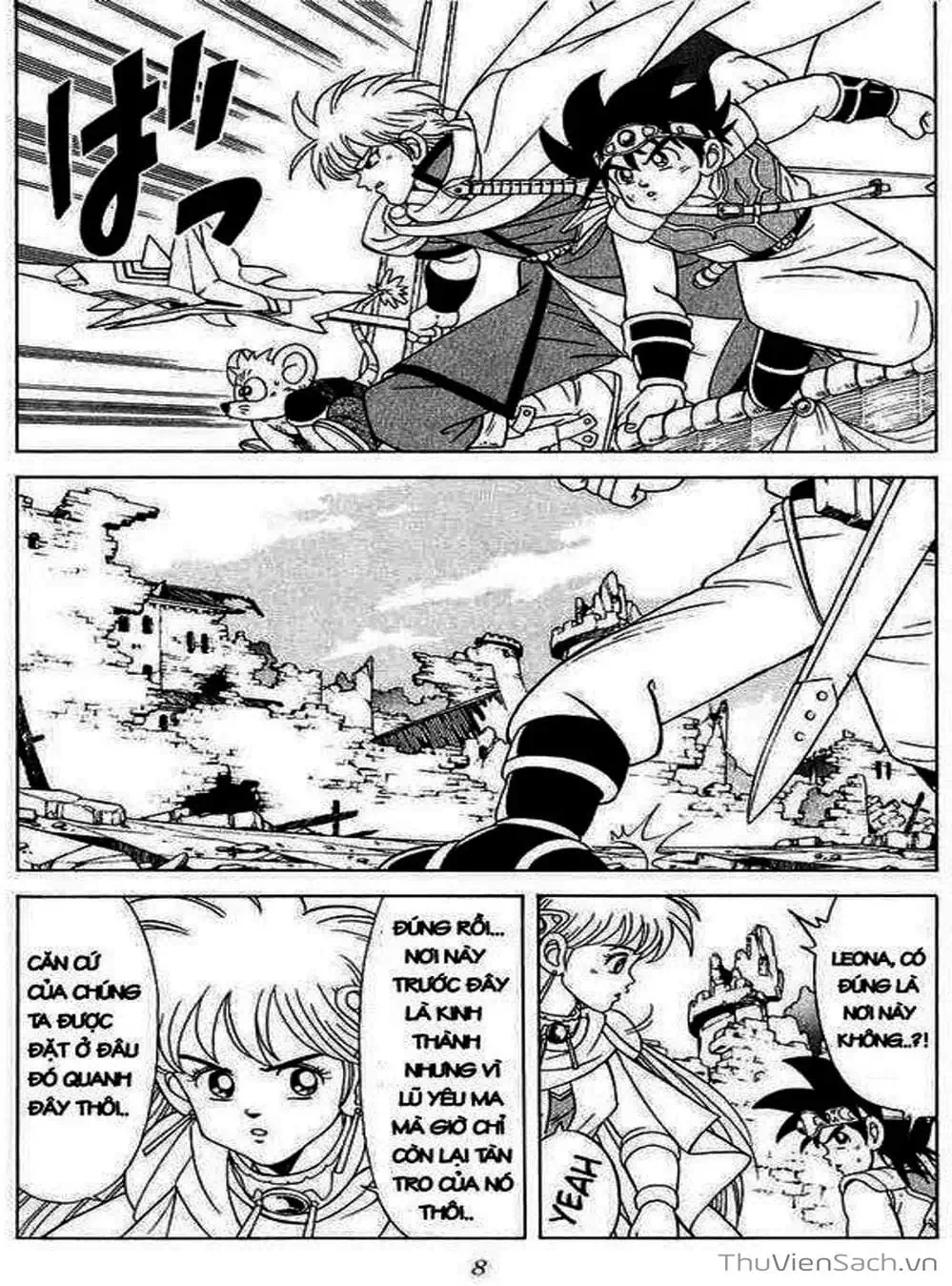 Truyện Tranh Dấu Ấn Rồng Thiêng - Dragon Quest trang 4