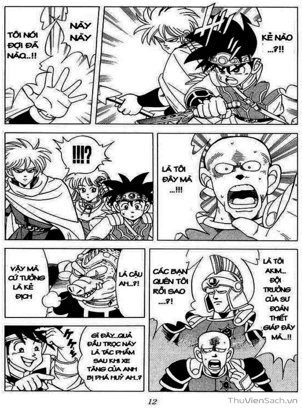 Truyện Tranh Dấu Ấn Rồng Thiêng - Dragon Quest trang 4
