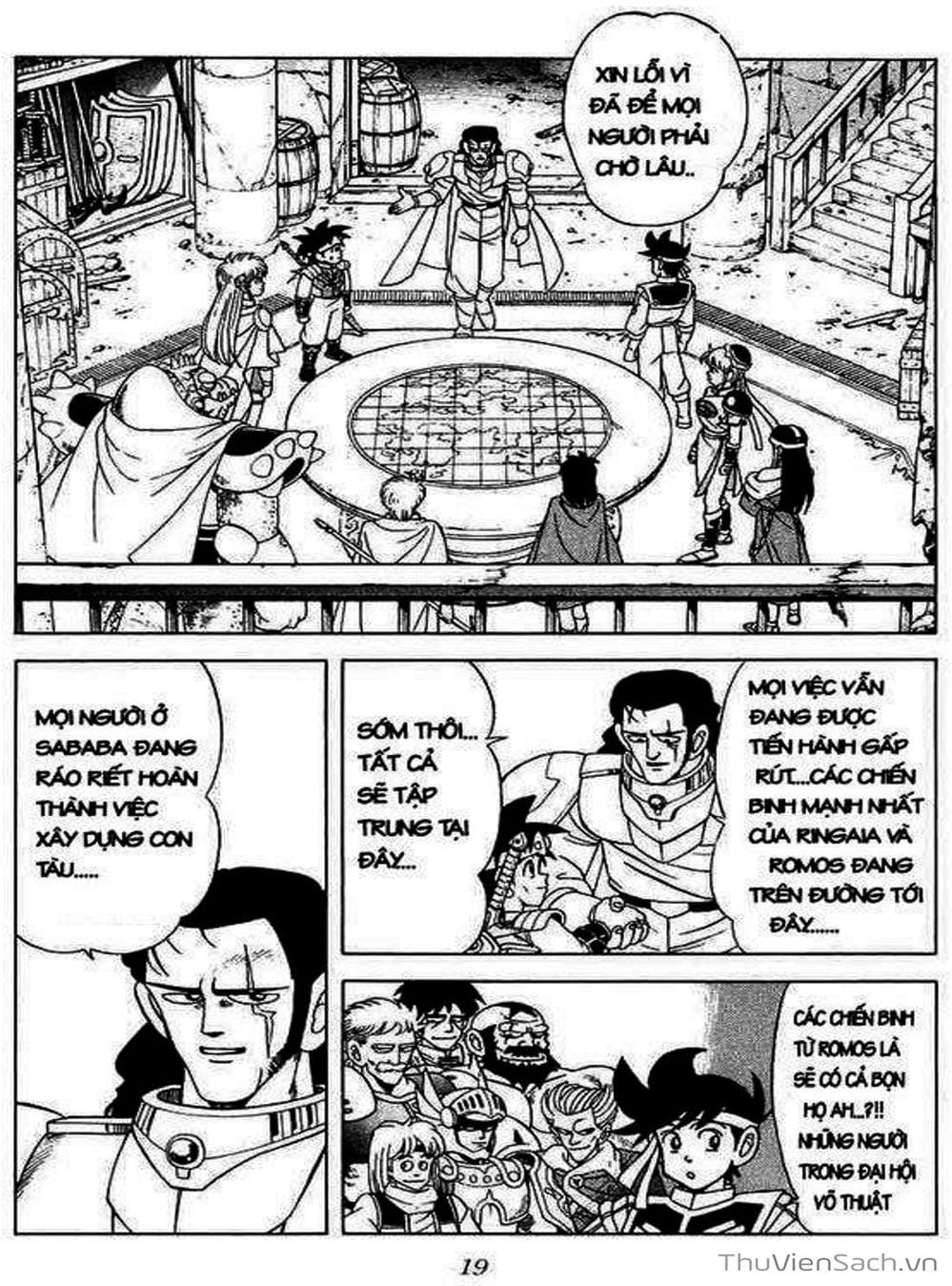 Truyện Tranh Dấu Ấn Rồng Thiêng - Dragon Quest trang 4