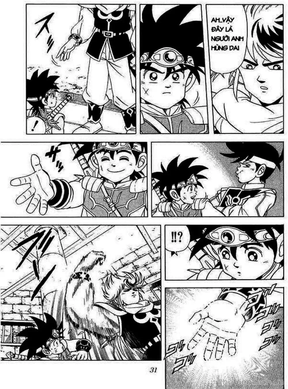 Truyện Tranh Dấu Ấn Rồng Thiêng - Dragon Quest trang 4