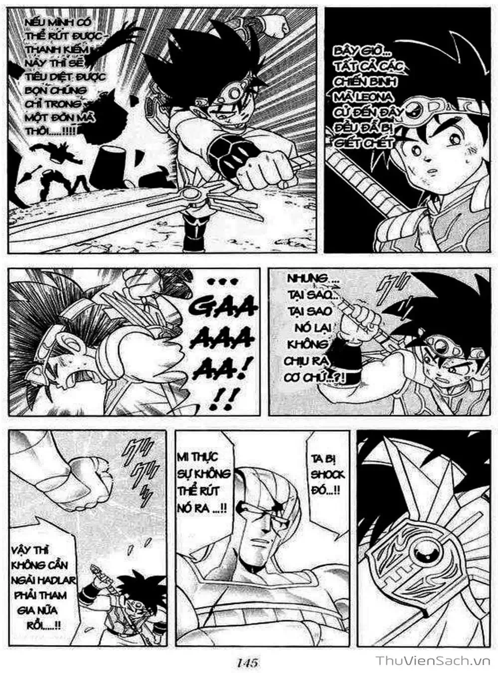 Truyện Tranh Dấu Ấn Rồng Thiêng - Dragon Quest trang 4