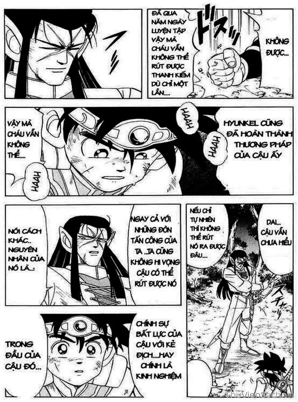 Truyện Tranh Dấu Ấn Rồng Thiêng - Dragon Quest trang 4