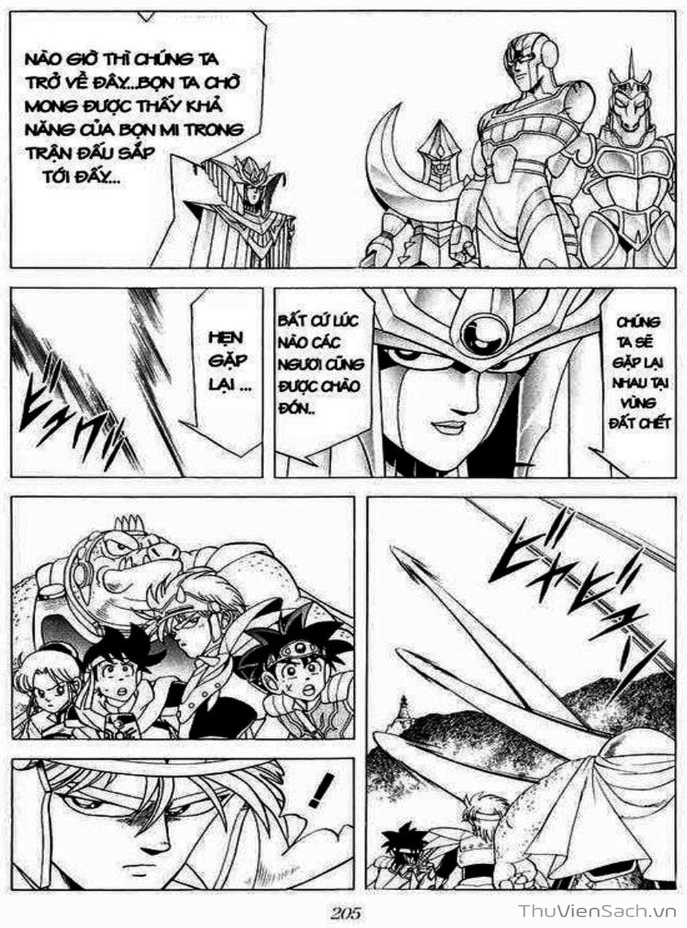 Truyện Tranh Dấu Ấn Rồng Thiêng - Dragon Quest trang 4