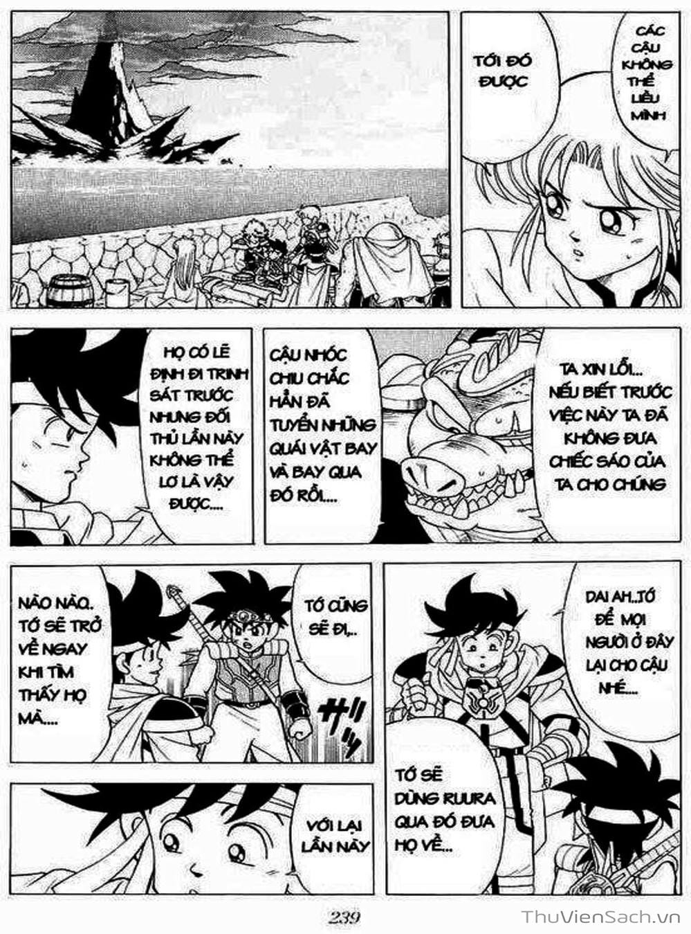 Truyện Tranh Dấu Ấn Rồng Thiêng - Dragon Quest trang 4