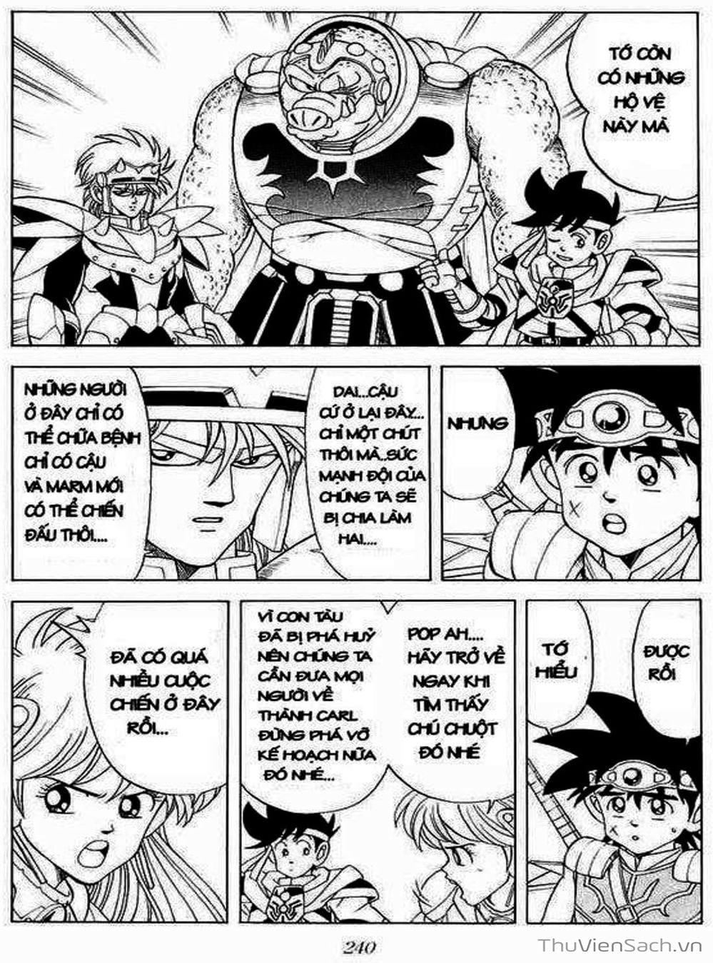 Truyện Tranh Dấu Ấn Rồng Thiêng - Dragon Quest trang 4