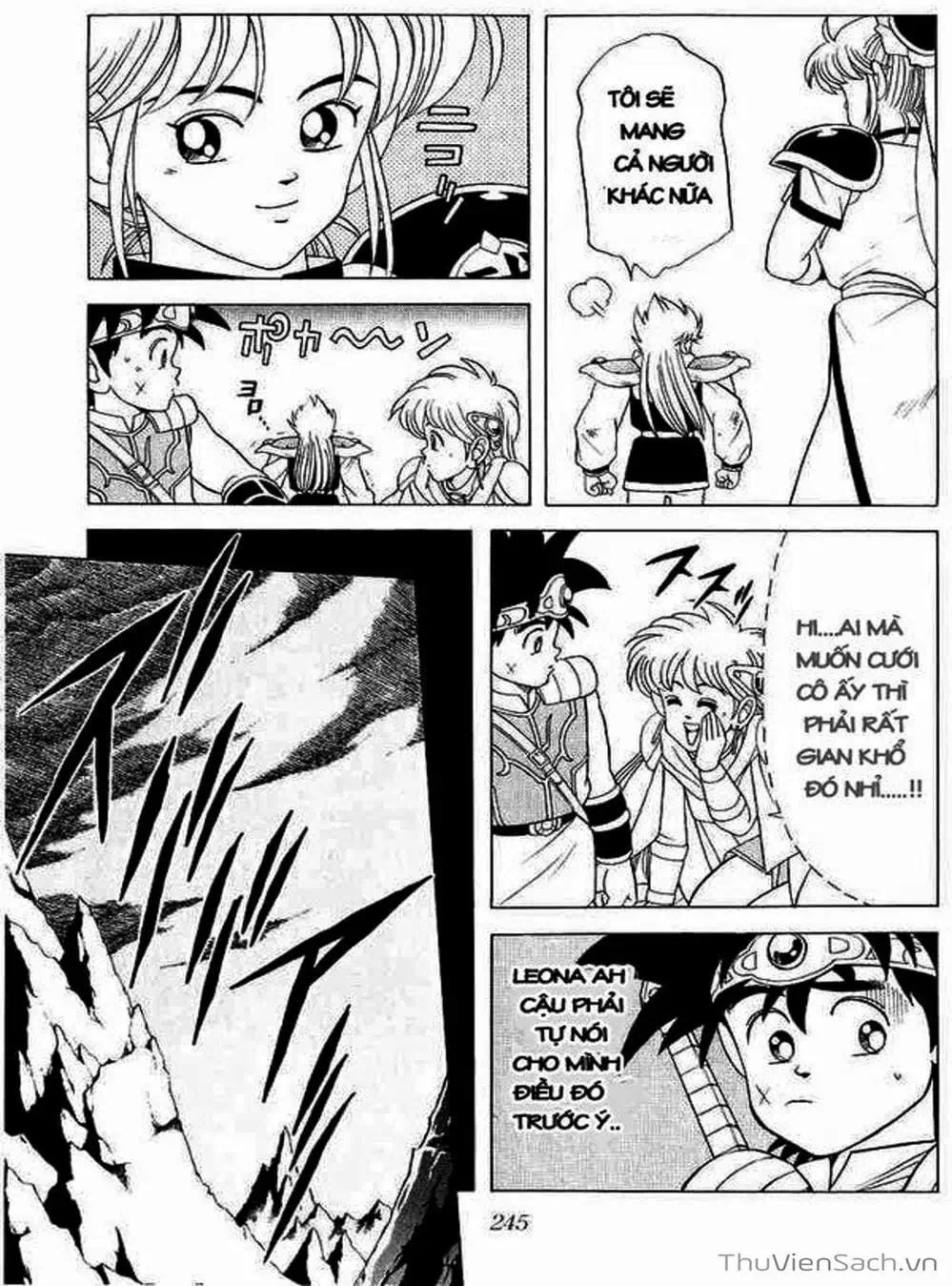 Truyện Tranh Dấu Ấn Rồng Thiêng - Dragon Quest trang 4