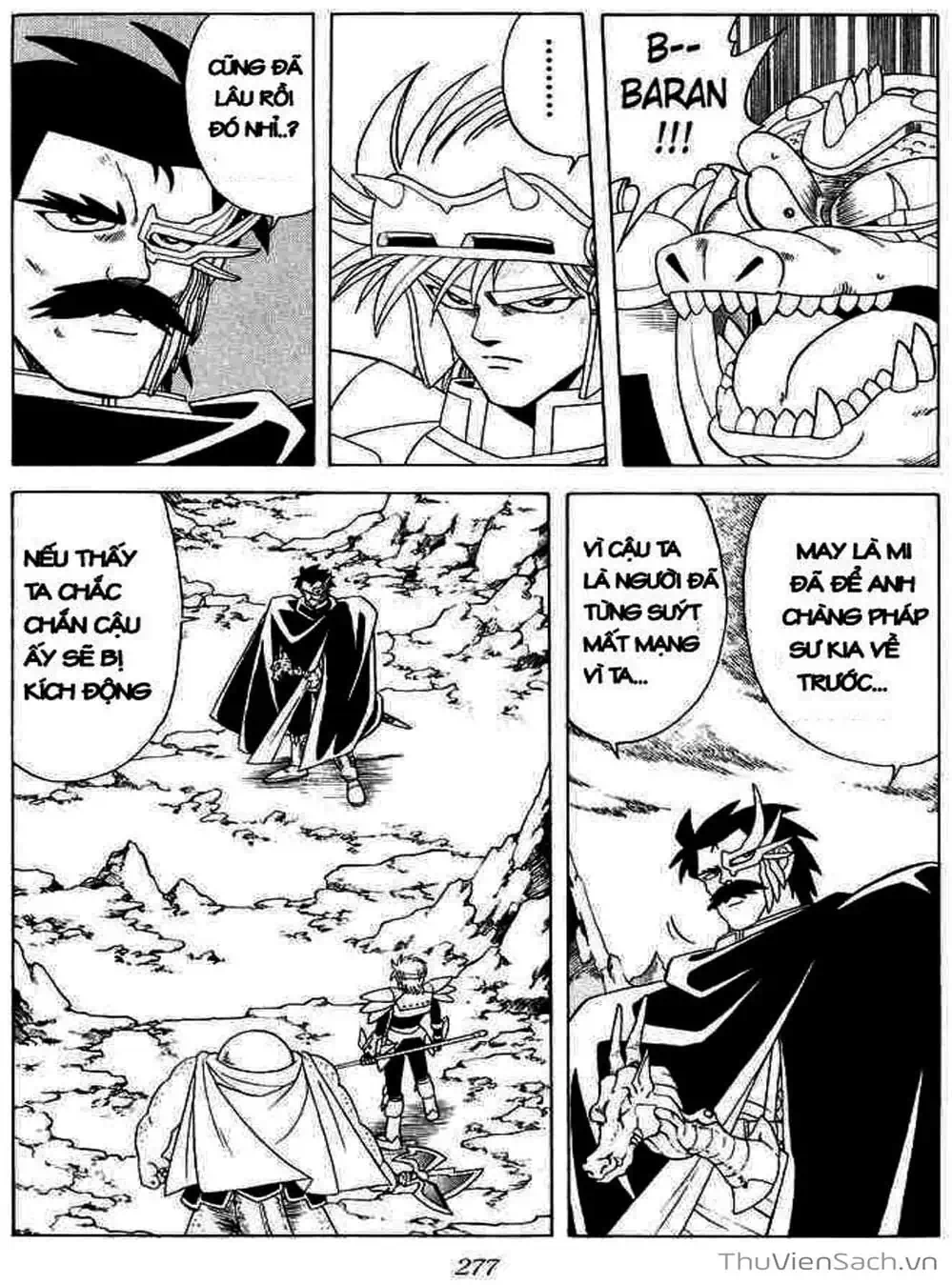 Truyện Tranh Dấu Ấn Rồng Thiêng - Dragon Quest trang 4