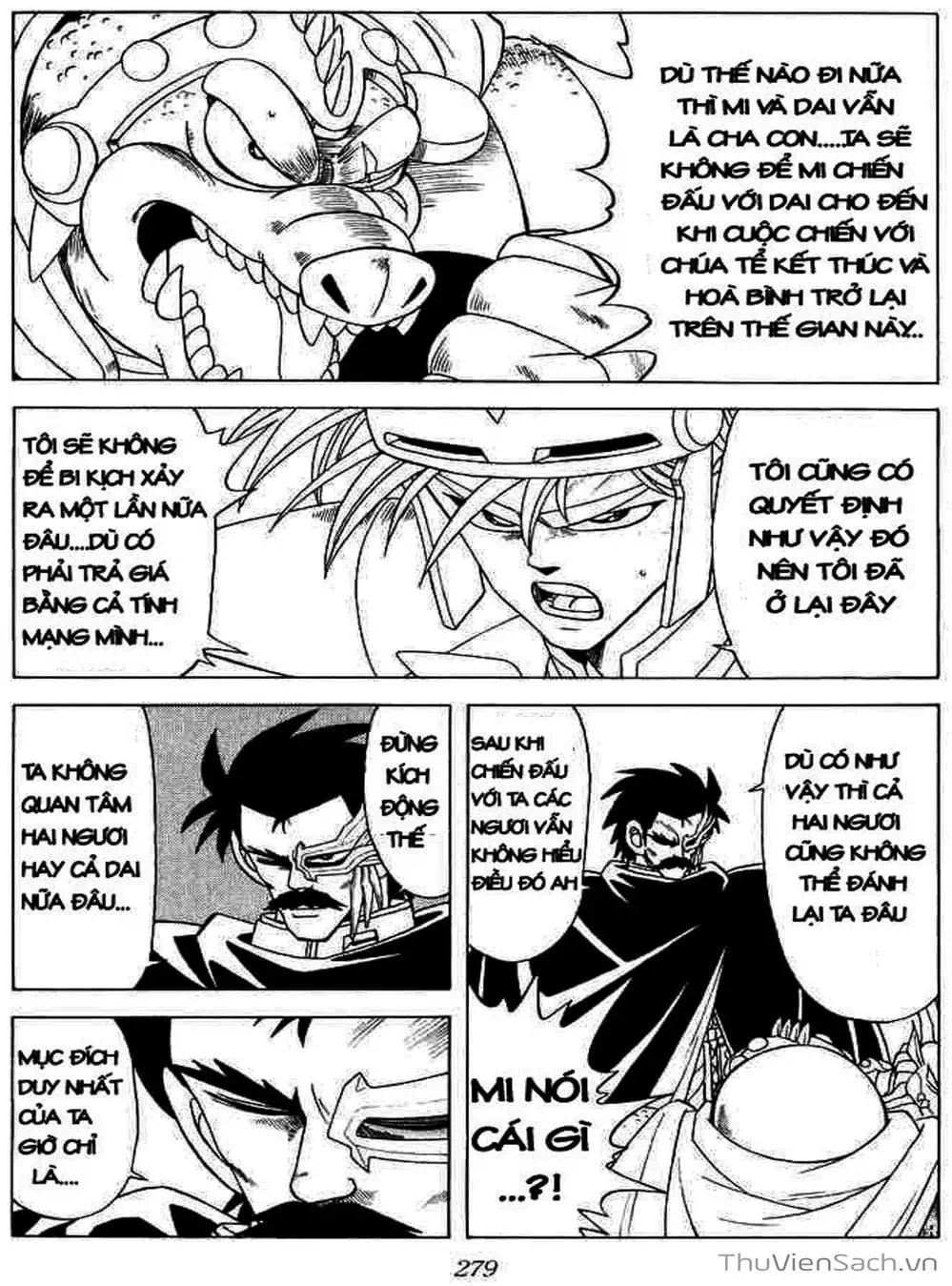 Truyện Tranh Dấu Ấn Rồng Thiêng - Dragon Quest trang 4