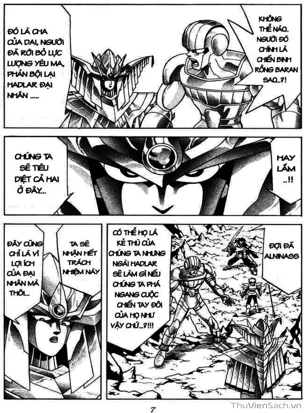 Truyện Tranh Dấu Ấn Rồng Thiêng - Dragon Quest trang 4