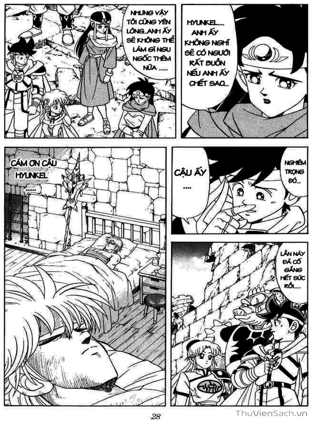 Truyện Tranh Dấu Ấn Rồng Thiêng - Dragon Quest trang 4