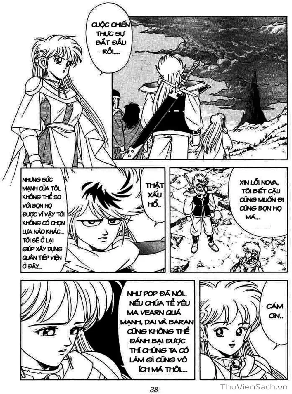 Truyện Tranh Dấu Ấn Rồng Thiêng - Dragon Quest trang 4