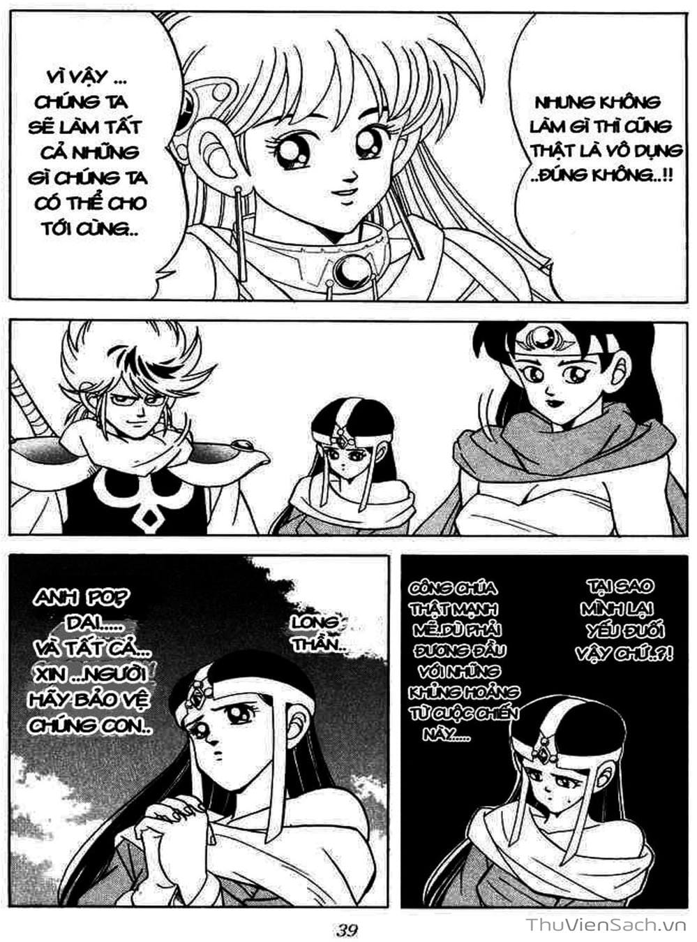 Truyện Tranh Dấu Ấn Rồng Thiêng - Dragon Quest trang 4