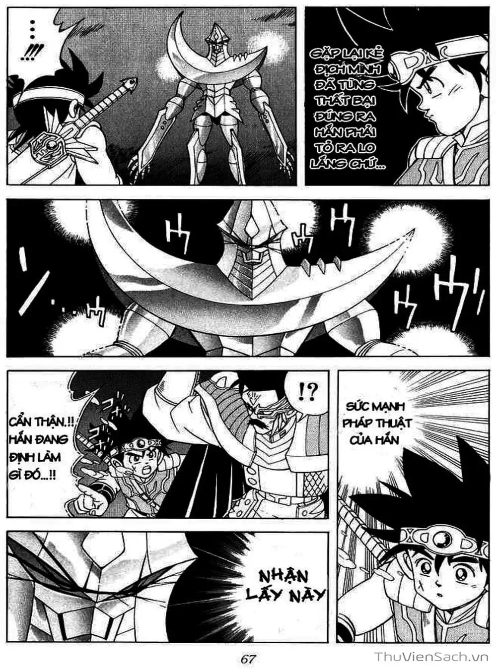 Truyện Tranh Dấu Ấn Rồng Thiêng - Dragon Quest trang 4