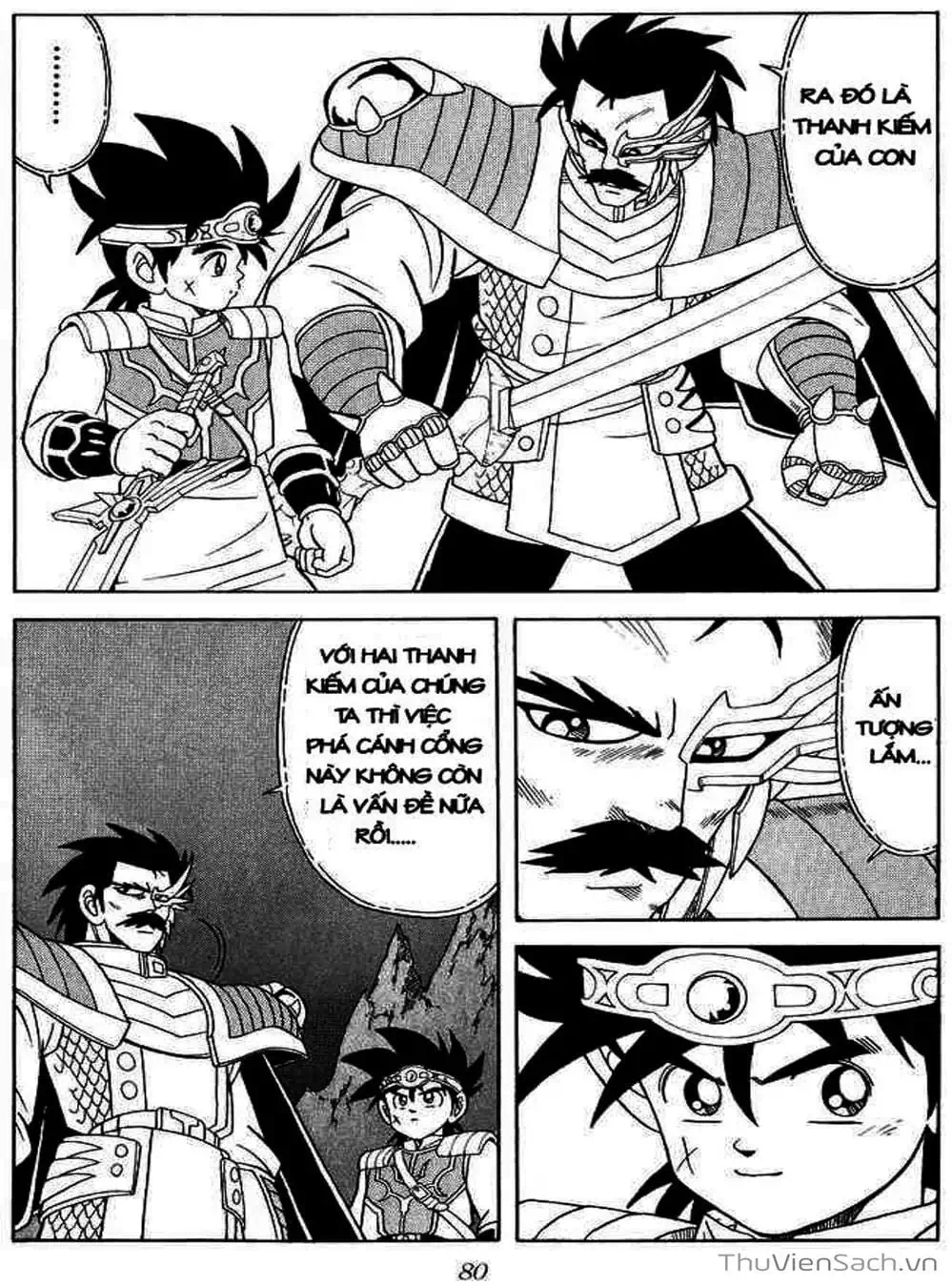 Truyện Tranh Dấu Ấn Rồng Thiêng - Dragon Quest trang 4