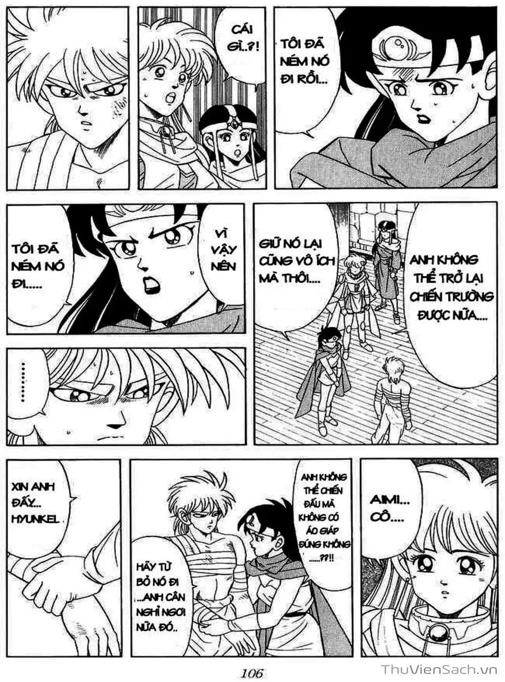 Truyện Tranh Dấu Ấn Rồng Thiêng - Dragon Quest trang 4