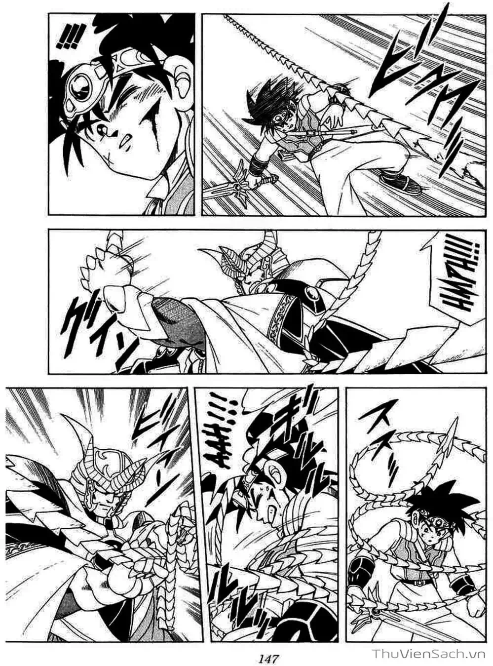 Truyện Tranh Dấu Ấn Rồng Thiêng - Dragon Quest trang 4