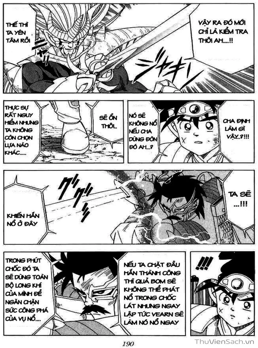 Truyện Tranh Dấu Ấn Rồng Thiêng - Dragon Quest trang 4