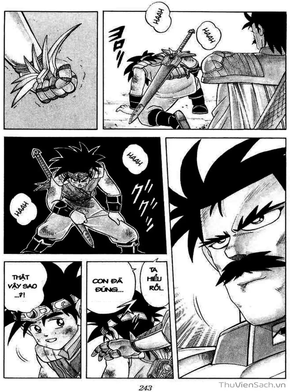 Truyện Tranh Dấu Ấn Rồng Thiêng - Dragon Quest trang 4
