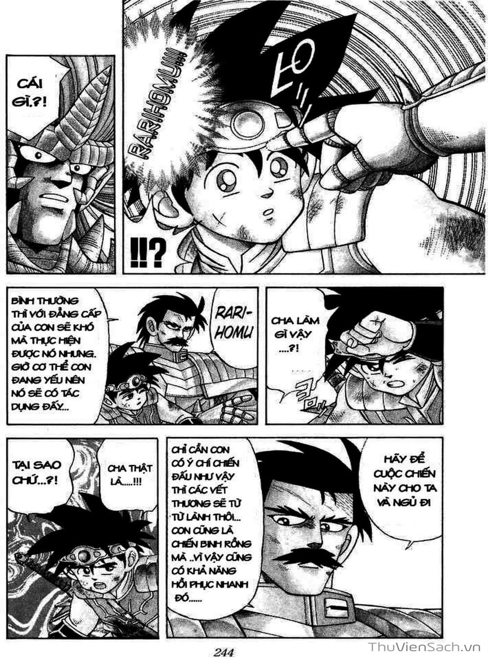 Truyện Tranh Dấu Ấn Rồng Thiêng - Dragon Quest trang 4