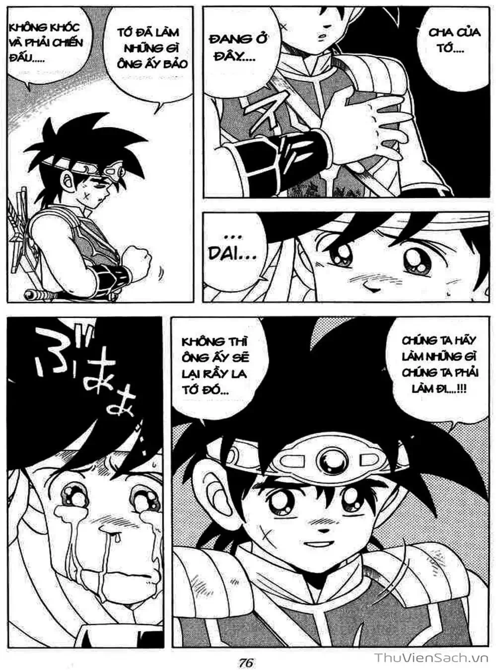 Truyện Tranh Dấu Ấn Rồng Thiêng - Dragon Quest trang 4