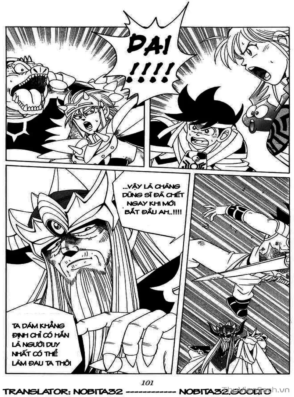 Truyện Tranh Dấu Ấn Rồng Thiêng - Dragon Quest trang 4