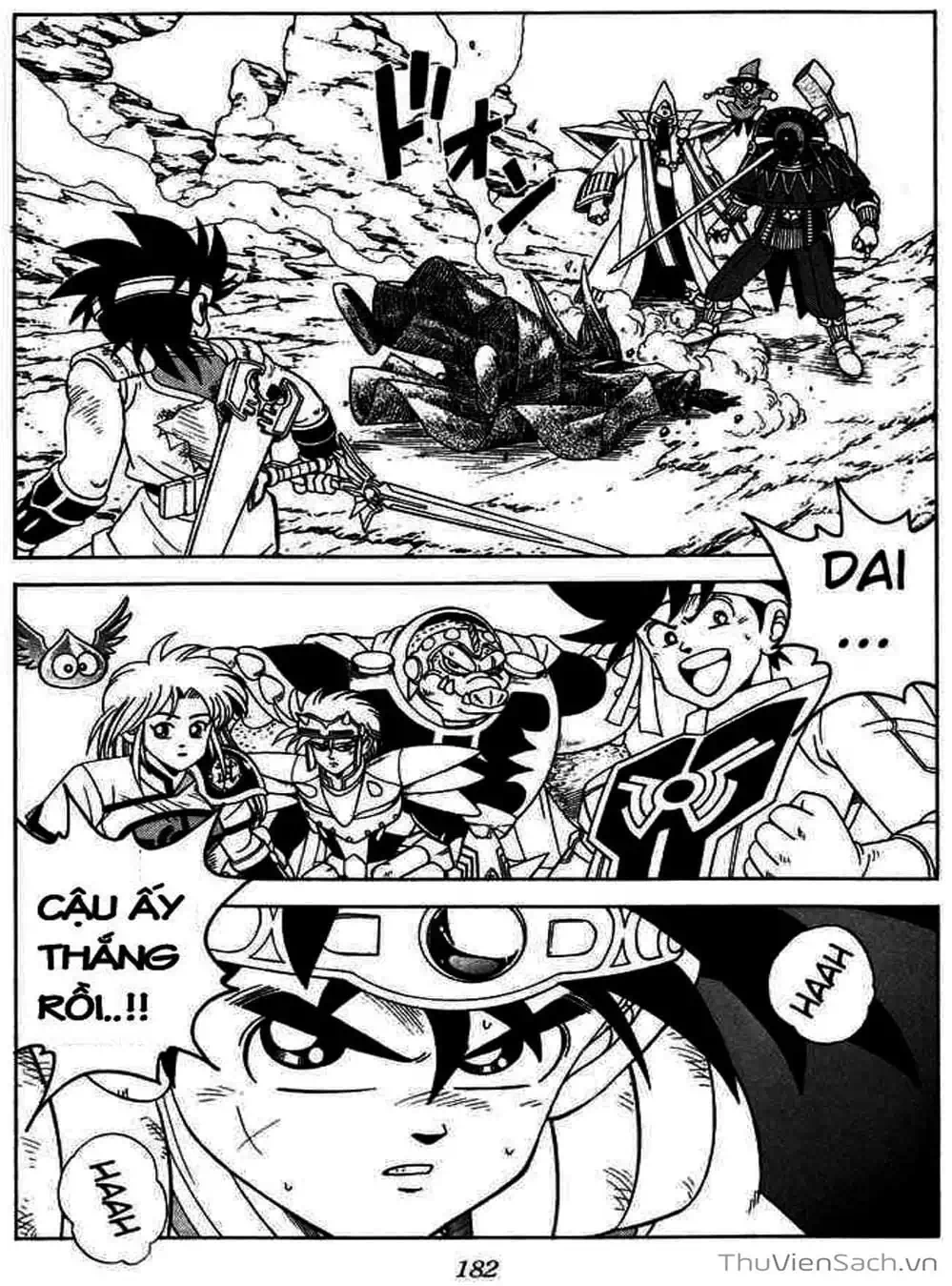 Truyện Tranh Dấu Ấn Rồng Thiêng - Dragon Quest trang 4