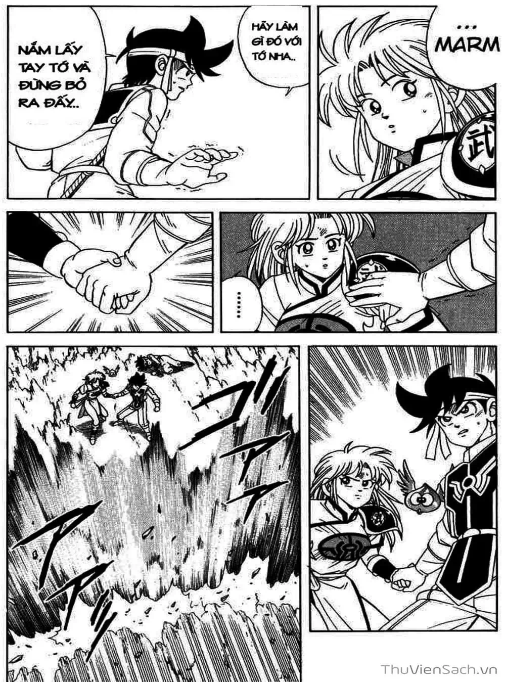 Truyện Tranh Dấu Ấn Rồng Thiêng - Dragon Quest trang 4