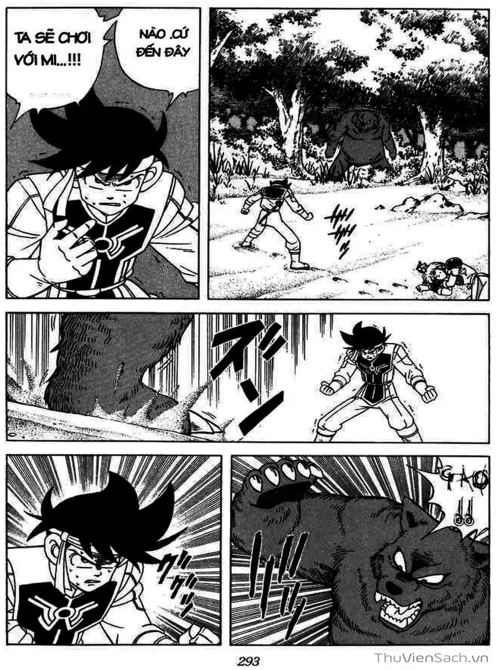 Truyện Tranh Dấu Ấn Rồng Thiêng - Dragon Quest trang 4