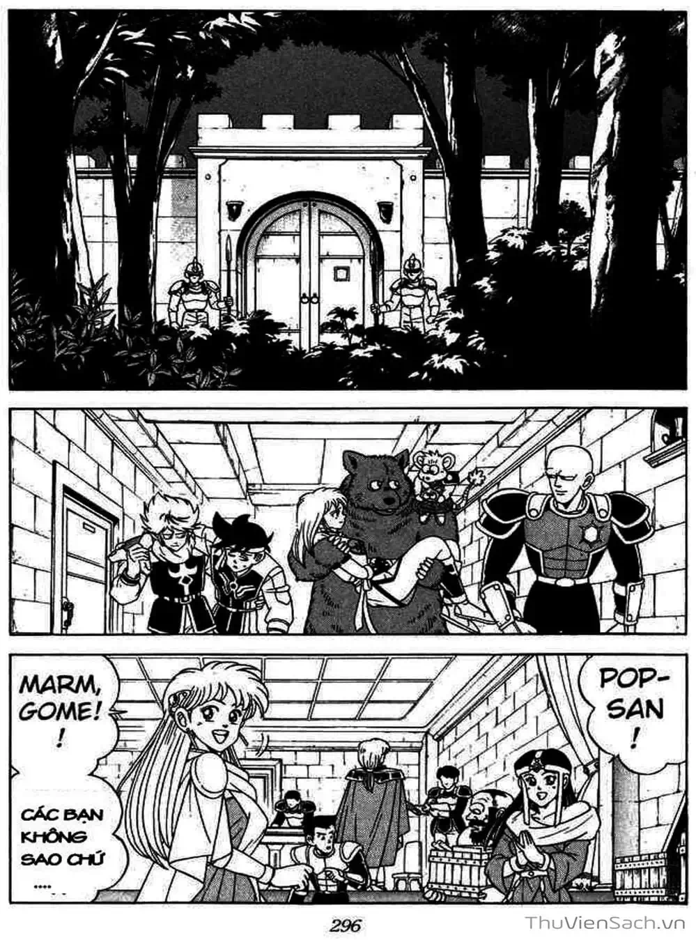 Truyện Tranh Dấu Ấn Rồng Thiêng - Dragon Quest trang 4