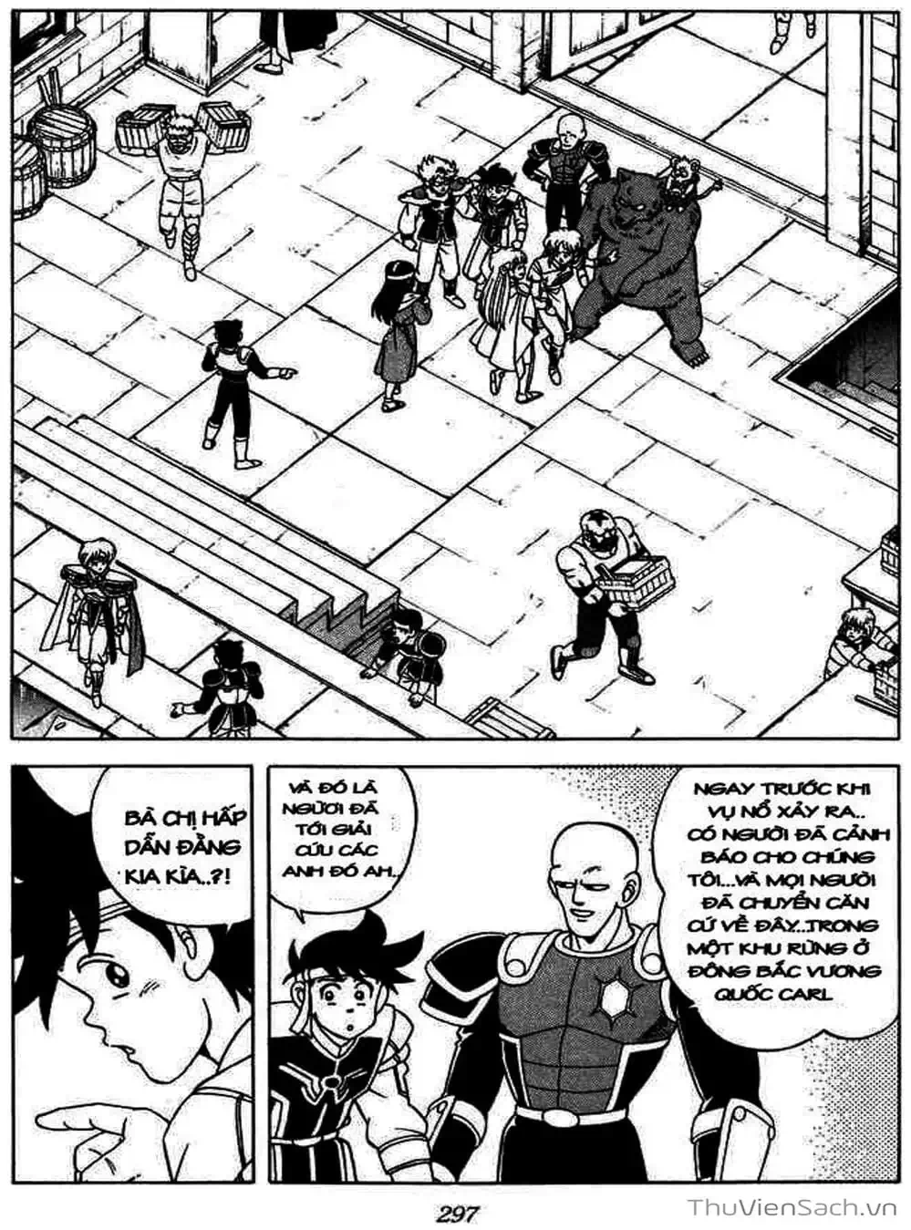 Truyện Tranh Dấu Ấn Rồng Thiêng - Dragon Quest trang 4