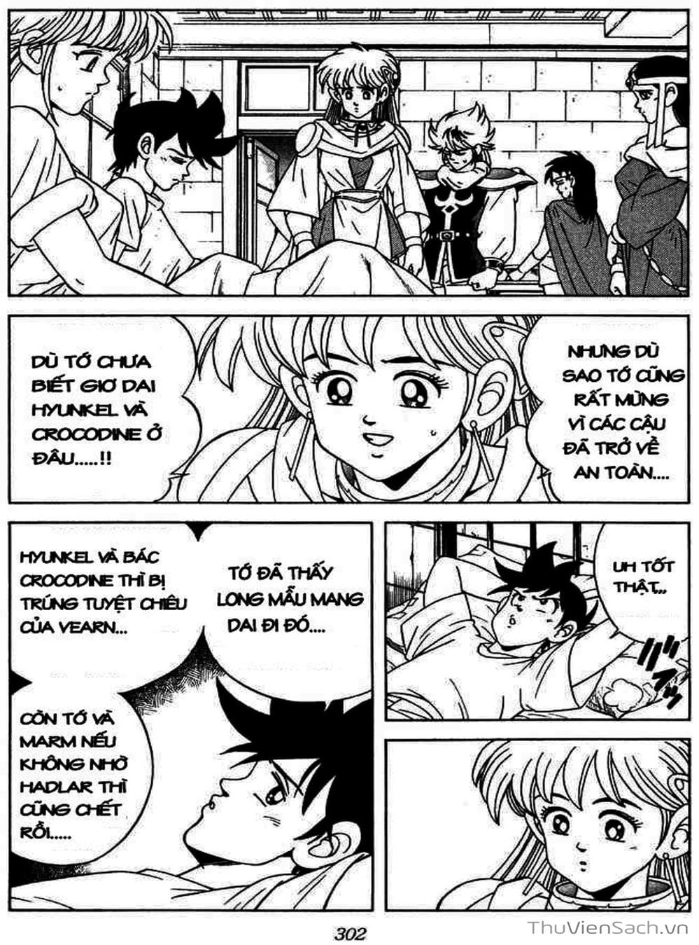 Truyện Tranh Dấu Ấn Rồng Thiêng - Dragon Quest trang 4